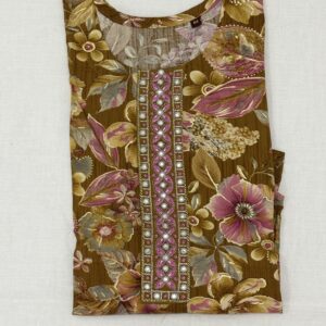 Poonam georgette Kurti