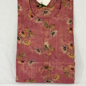 Pure Tissue Silk- Side Open Kurti