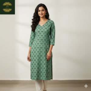DTW STYLE LIVA SIDE OPEN KURTI
