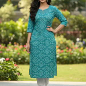 DTW STYLE LIVA SIDE OPEN KURTI