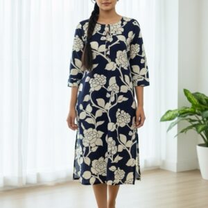 PURE COTTON SIDE KURTI