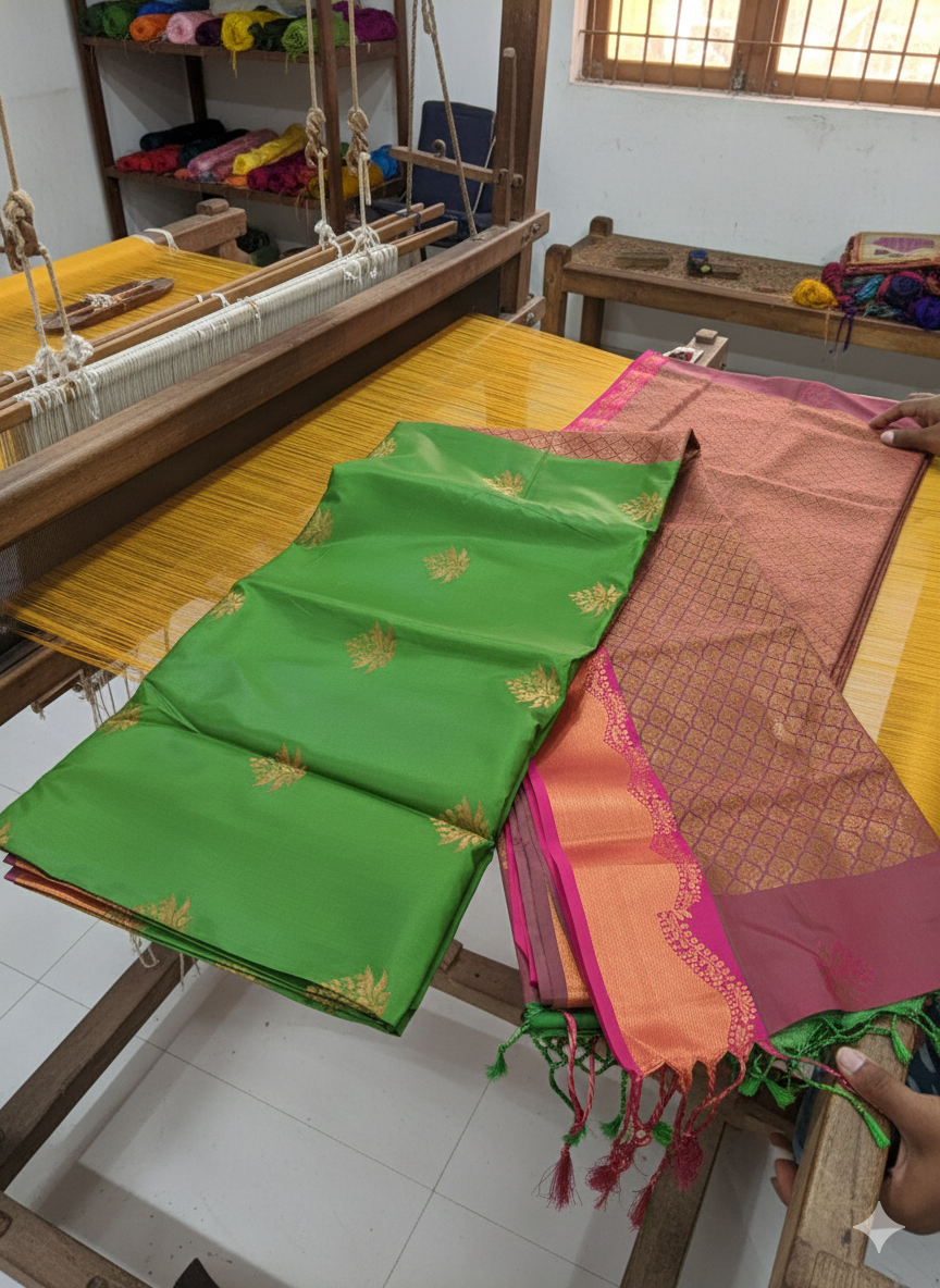 Pure kanjivaram silk saree